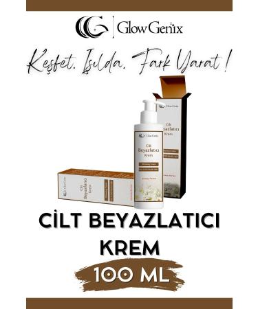 Glow Genix Skin Whitening Cream | Anti-Stain Underarm Face Elbow and Genital Area Tone Equalizer | 100 ml - Buy Online on GoSupps.com