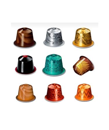 Nespresso Capsule Coffee 20' Trial Pack