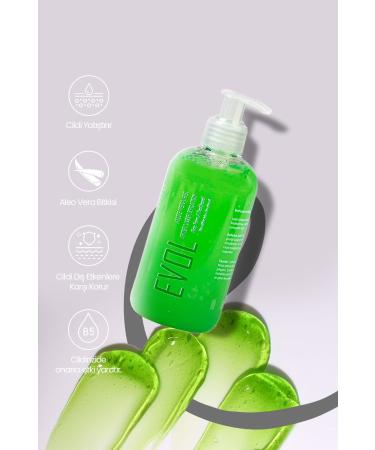 EVOL After Laser Epilation Aloe Vera Gel Soothing Moisturizing After Sun Care Gel - Buy Online on GoSupps.com