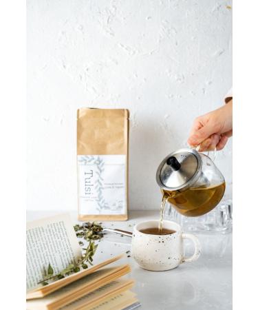 Haven Herbs & Blends Tulsi Premium Loose Leaf 50 gr | Indian Basil Herbal Tea | & Blends - Buy Online on GoSupps.com