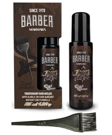 Barber Marmara Temporary Say Dye Dark Brown 125 ml - Buy Online on GoSupps.com