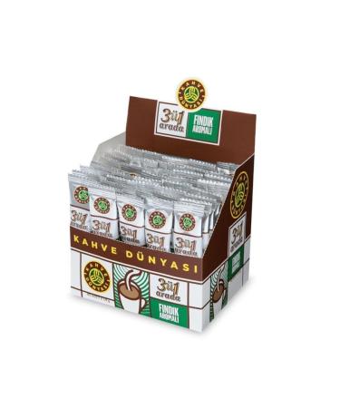 Coffee World 3in1 Hazelnut Coffee 18g 40 Pieces