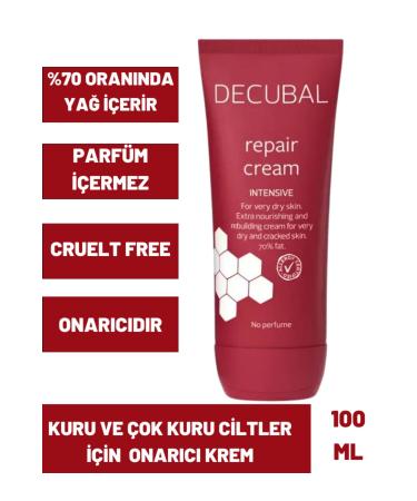 Decubal Repair Cream for Dry and Very Dry Skin 100 ml and Daily Roll-on 50 ml - Buy Online on GoSupps.com