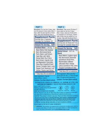 Renew Life ParaSmart Cleanse 14-Day Targeted Cleanse 2-Part usa vers9034 - Buy Online on GoSupps.com
