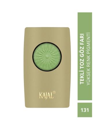 KAJAL Olive Green Single Eyeshadow & Olivine Single Eyeshadow - No: 131
