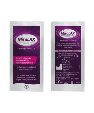 Miralax 10 Sachet 2 Pieces - Buy Online on GoSupps.com