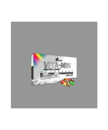 Olimp Vita-min Multiple Sport 60 Capsules A B1 B2 B12 B3 B5 B6 Biotin Copper Zinc Iron Iodine Calcium - Buy Online on GoSupps.com