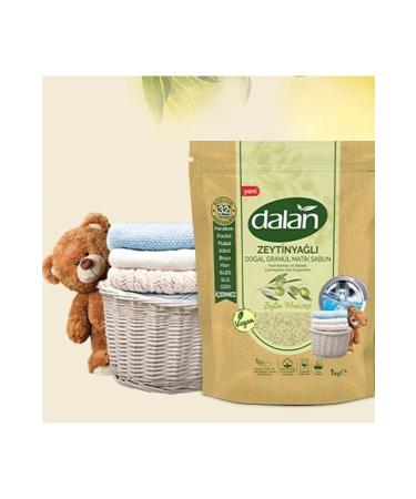 Dalan Granular Soap with Natural Olive Oil 1000 gr X 3 Pieces - Buy Online on GoSupps.com