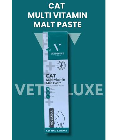 VETDELUXE Multivitamin Malt Paste Containing Taurine and 13 Different Vitamins 100 Gr
