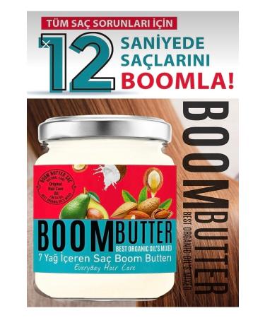 BOOM BUTTER Hair Care Oil 190 Ml 8682427002137 - Buy Online on GoSupps.com