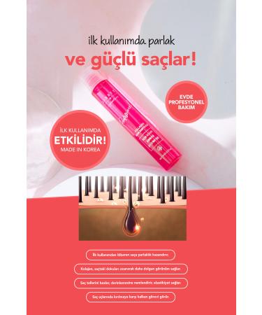 Jigott Collagen Concentrated Hair Care Serum Jigott Professional Collagen Hair Ampoule 13 ml - Buy Online on GoSupps.com