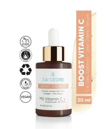 jai cedre Vitamin C Anti-Blemish Super Brightening Skin Tone Equalizer C Serum