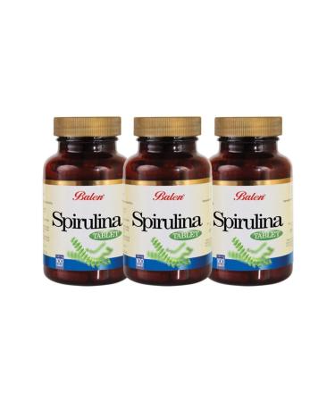 Balen Spirulina 100 Tablets X 3 Pieces