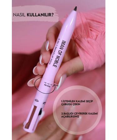 MUJGAN 4 in 1 Makeup Pencil Eyeliner Eyebrow Pencil Lip Pencil and Highlighter - Buy Online on GoSupps.com