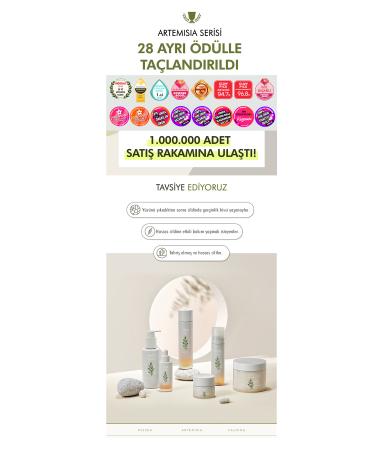 Missha Calming Essence for Sensitive Skin Types Moisturizing Skin with Artemisia Extract Content 150 ml - Buy Online on GoSupps.com