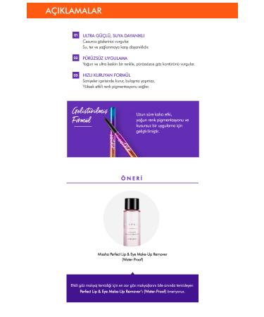 Missha Waterproof Permanent Gel Eyeliner Ultra Powerproof Pencil Eyeliner Brown  - Buy Online on GoSupps.com