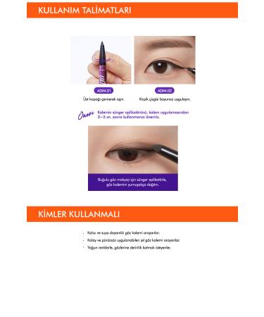 Missha Waterproof Permanent Gel Eyeliner Ultra Powerproof Pencil Eyeliner Brown  - Buy Online on GoSupps.com