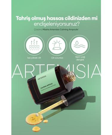 Missha Artemisia Annua Extract Anti-Redness Concentrate Ampoule for Sensitive Skin - Buy Online on GoSupps.com