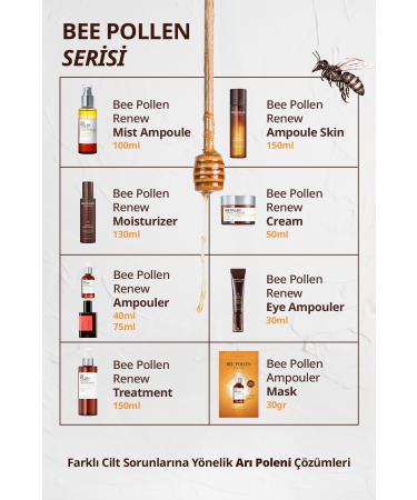 Missha Bee Pollen Renew Ampoule Cream for Dry and Lifeless Skin Missha Bee Pollen Renew Ampoule Cream - Buy Online on GoSupps.com