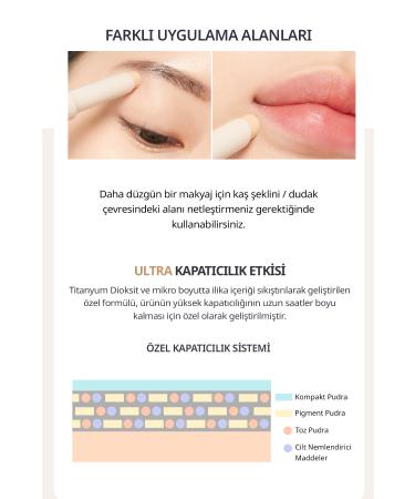 Missha High Coverage and Long-Lasting Stick Concealer Stay Stick Concealer High Cover 23(Sand) - Buy Online on GoSupps.com