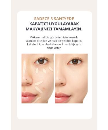 Missha Fine Textured Smooth Appearance Concealer Stay Tip Concealer High Cover 21N(Vanilla) - Buy Online on GoSupps.com