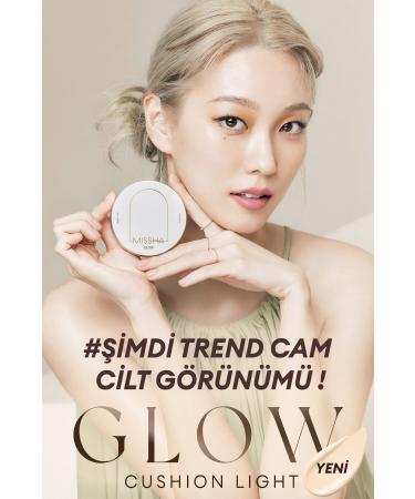 Missha Anti-Aging Glass Skin Cushion SPF 37+++ Glow Cushion Light (No.23 Sand) - Buy Online on GoSupps.com