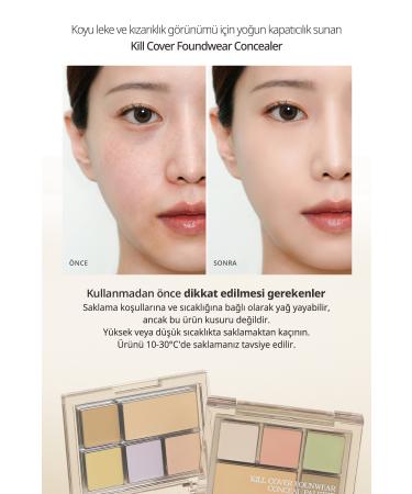 CLIO Creamy Texture Concealer Palette CLIO Kill Cover Foundation Conceal Palette (Delight) - Buy Online on GoSupps.com