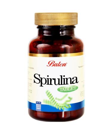 Balen Spirulina (ALGA) 740 Mg 100 Tablets X 2 Pieces - Buy Online on GoSupps.com