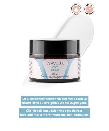 V AV OR Maia Oxy Boost Oxygen Skin Care Cream Intensive Moisturizing Effective Repair 50ml (3% G NSENG) - Buy Online on GoSupps.com