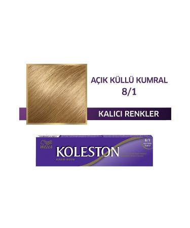 Wella Koleston Single Tube Dye 8/1 Light Ash Blonde