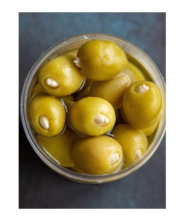 Kharzita Almond Stuffed Green Olives 700gr