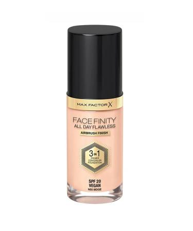 Max Factor Facefinity 3 in 1 Long-lasting Foundation 55 Beige Vegan