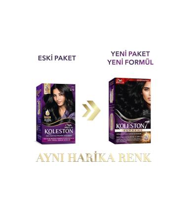 Wella Koleston Supreme Hair Dye 2/0 Black X3' Set - Buy Online on GoSupps.com