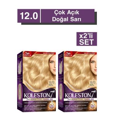 Wella Koleston Supreme Kit 12/0 Very Light Natural Blonde *18 X2 Set