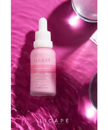 Licape B-12 Revitalizing Brightening Barrier Strengthening Moisturizing Pink Serum 30ml - Buy Online on GoSupps.com
