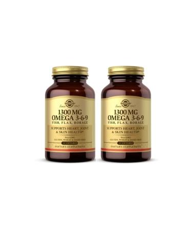 Solgar Efa 1300 Mg Omega 3-6-9 60 Softgel 2 Pieces