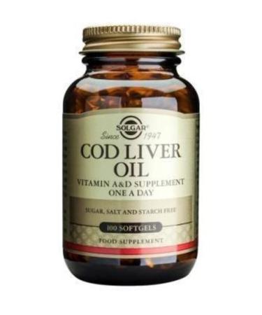 Solgar Sol-gar Cod Liver Oil 100 Softgel