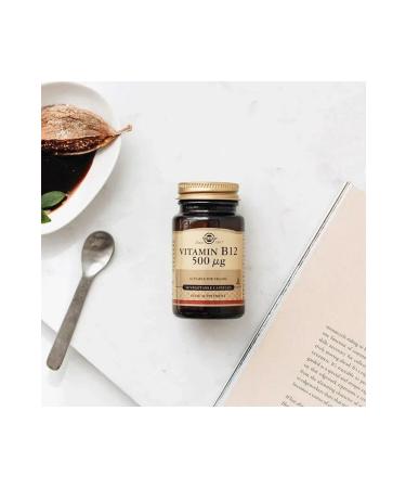 Solgar Vitamin B-12 500 Mg 50 Capsules 2 Pieces - Buy Online on GoSupps.com
