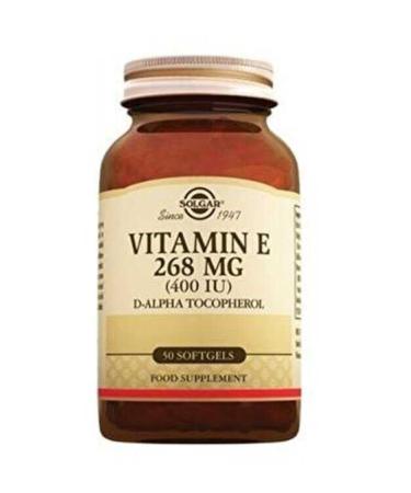 Solgar Vitamin E 268 mg 400 Iu 50 Capsules