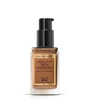 Max Factor Foundation - Healthy Skin Harmony Miracle Foundation 90 Toffee 8005610433646 - Buy Online on GoSupps.com