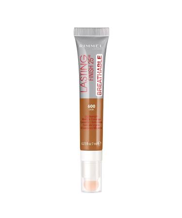 Rimmel London Concealer - Lasting Finish 25HR Breathable Concealer 600 Dark