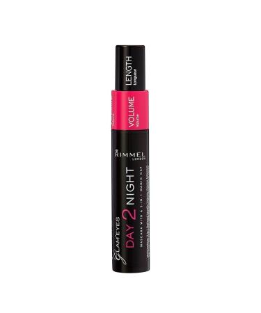 Rimmel London Black Mascara - Glam'Eyes Day 2 Night Mascara 001 Black 3607342207622 - Buy Online on GoSupps.com