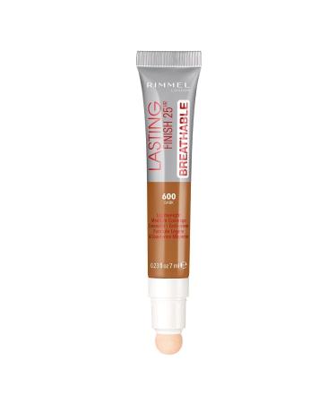 Rimmel London Concealer - Lasting Finish 25HR Breathable Concealer 600 Dark - Buy Online on GoSupps.com