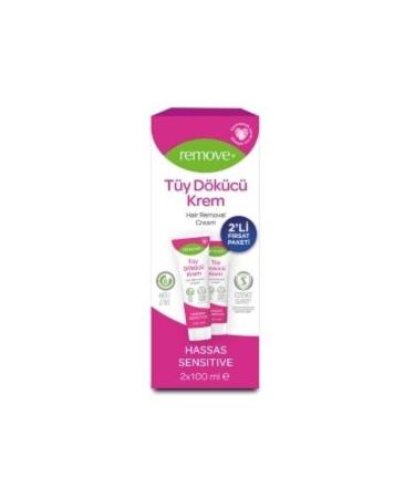 remove Sensitive Skin Hair Removal Cream 100 ml + 100 ml