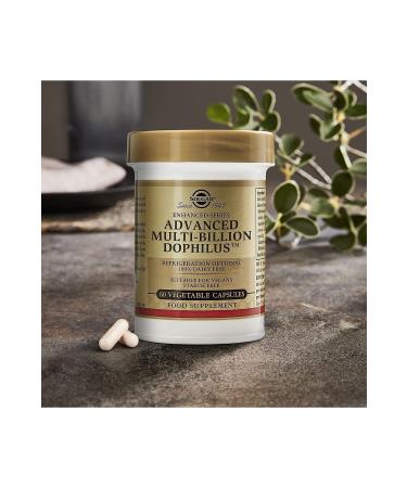 Solgar Advanced Multi-billion Dophilus 60 Capsules - Buy Online on GoSupps.com