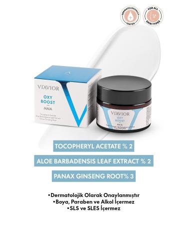 V AV OR Maia Oxy Boost Oxygen Skin Care Cream Intensive Moisturizing Effective Repair 50ml (3% G NSENG) - Buy Online on GoSupps.com