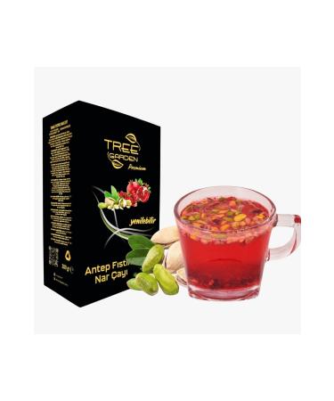 Tree Garden Edible Pomegranate Pistachio Tea 200 gr - Buy Online on GoSupps.com