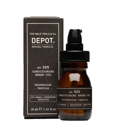 DEPOT No. 505 Conitioning Beard Oil Mysterious Vanilla Beard Care Oil 30 ml
