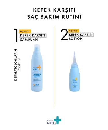 CECEMED Anti-Dandruff Manuka Lotion - Dandruff Oily Hair Lotion 75 ml - Buy Online on GoSupps.com