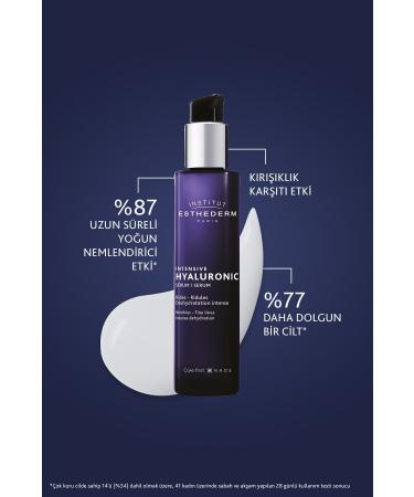 INSTITUT ESTHEDERM Intensive Hyaluronic Serum Anti-Fine Lines and Wrinkles Moisturizing Face Care Serum 30ML - Buy Online on GoSupps.com
